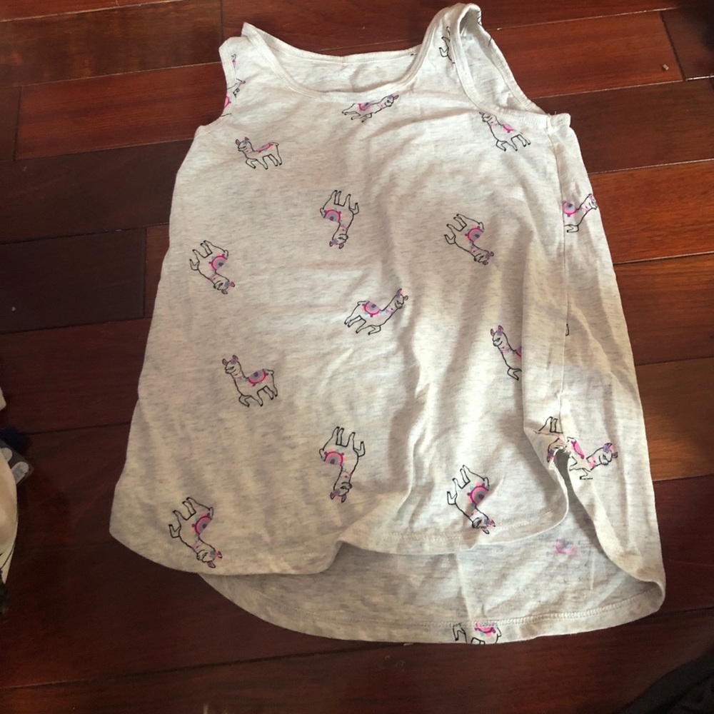 Llama tank top